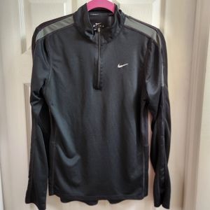 Nike running light-weight 3/4 zip up